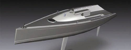 Enigma  34  port view © Enigma Yachts . www.enigmayachts.com